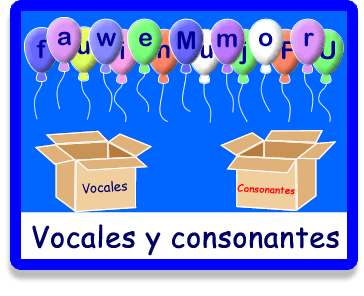 Vocales - Letras - Juegos - Juegos educativos en español, JuegosArcoiris