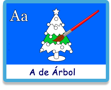Colorea Árbol de Navidad - Juegos educativos en español, Arcoiris