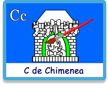 Colorea Chimenea - Juegos educativos en español, Arcoiris