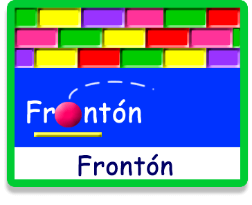 Frontón - Varios- Juegos - Juegos educativos en español, JuegosArcoiris