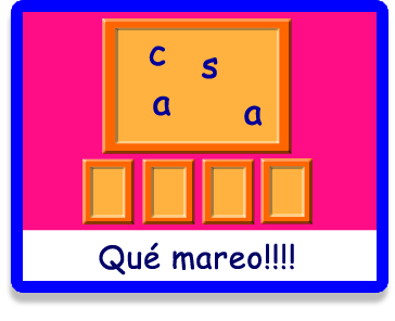 Letras - Juegos - Juegos en español, JuegosArcoiris