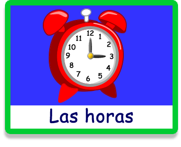 Las Horas - Varios - Juegos - Juegos educativos en español, JuegosArcoiris