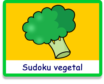 Sudoku Vegetal - Varios - Juegos - Juegos educativos en español, JuegosArcoiris