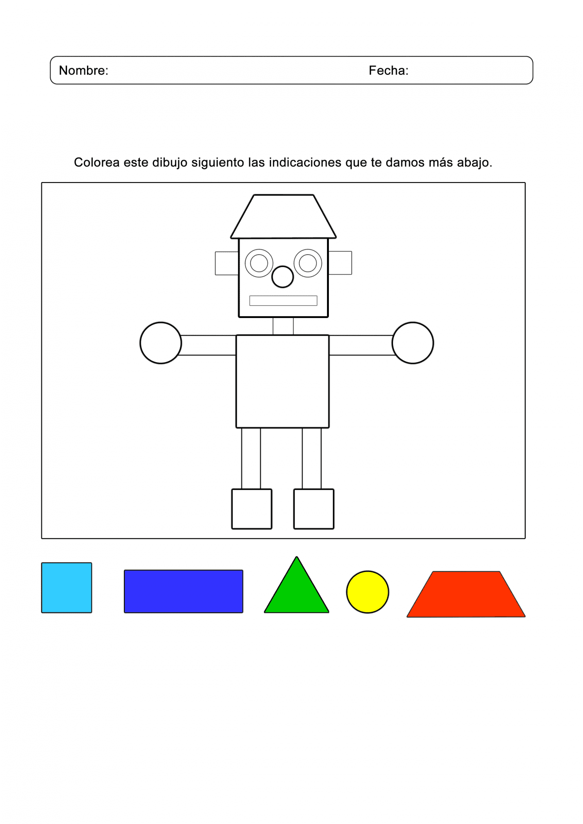 Juegos Arcoiris Actividades Figuras Geometricas Juegos